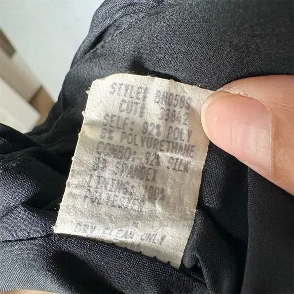 Nicole Miller Women's Black Sheath Dress Size 2 Above Knee Length Formal - Picture 8 of 8